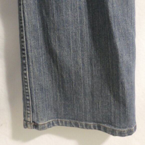 GEOFFREY BEENE SPORT Stretch | size 14 R | Classic Straight Leg Denim Jeans - Picture 16 of 16